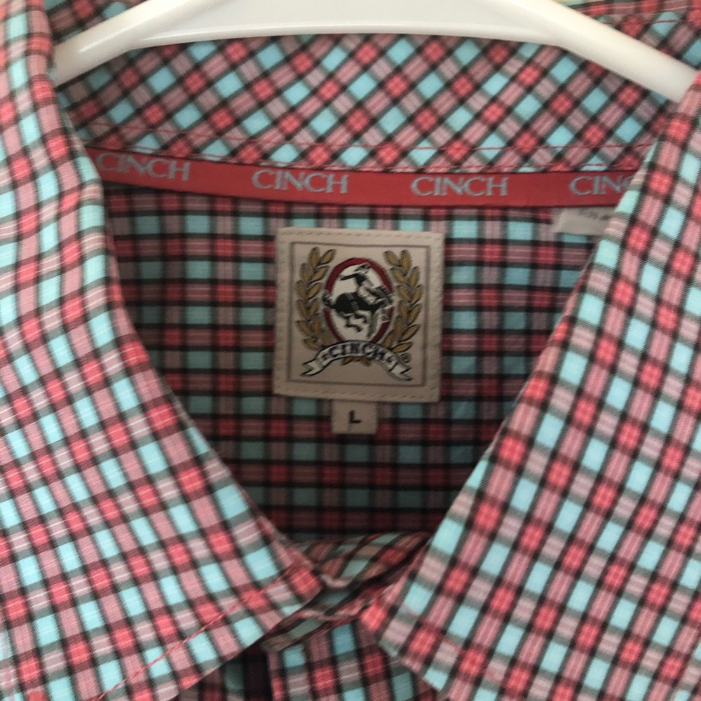 Cunch Button Down Long Sleeve Plaid Shirt